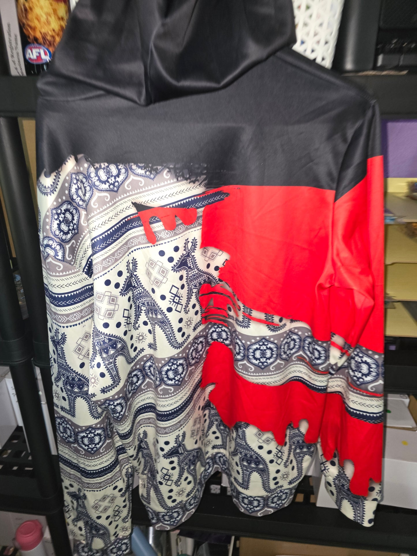 cultural jumper with hoodie